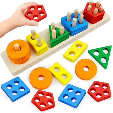 Building Blocks And Five Sets of Columns